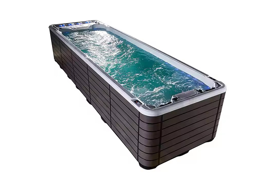 8m*2.4m size endless swimming pool
