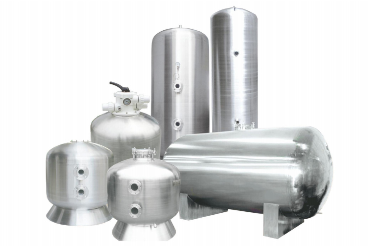 Stainless steel filter sand cylinder