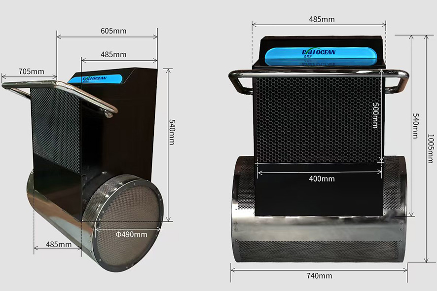 7.5KW Hydraulic swimming trainer